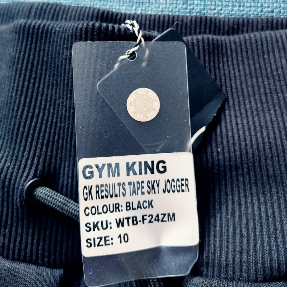 🍁 NWT Gym King Women's size 10 black jogger - Picture 3 of 13